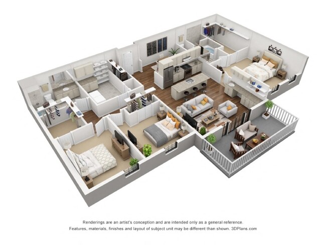 Floorplan - Tindall Park at SouthPark