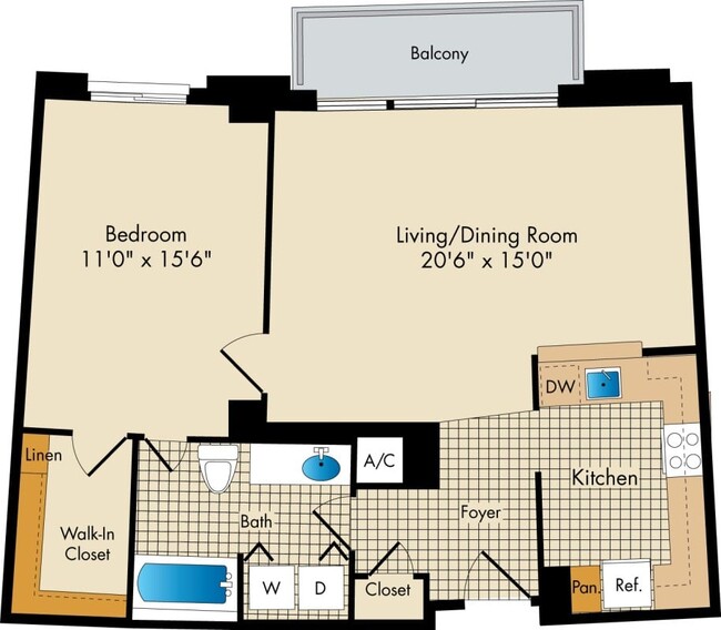Floorplan - The Metropolitan