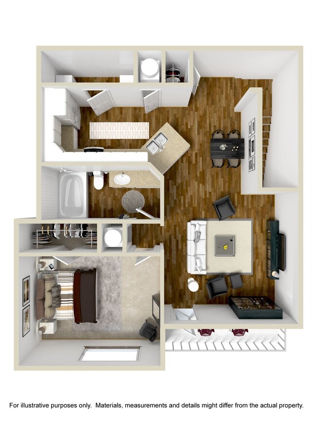 Floorplan - Carlton Park Apartment Homes