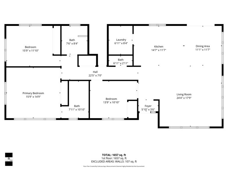 Floor Plan - 1673 Bel Air Ave