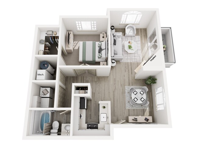 Floorplan - Alvista Trailside Apartments