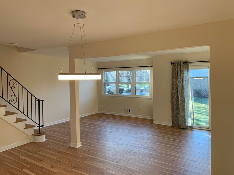 Part of LR and upstairs stairs - 1702 Regents Ct