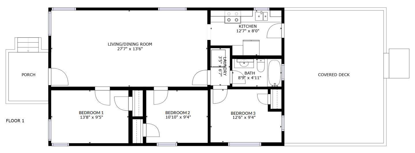 Building Photo - Peaceful Skyway home with covered front & ...