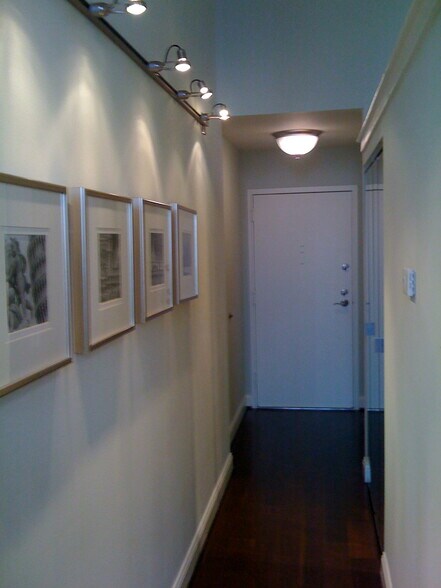 Track lighting - 2429 Locust St