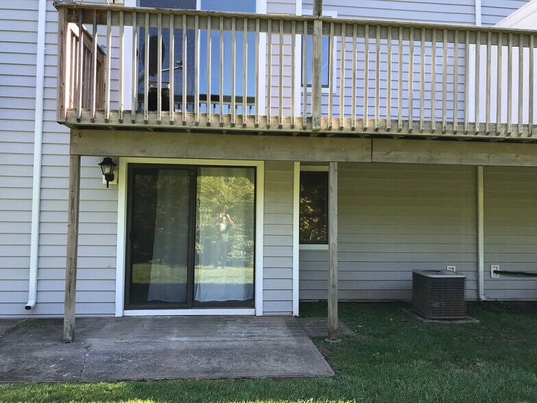 Back of the condo - 428 Thoreau Rd