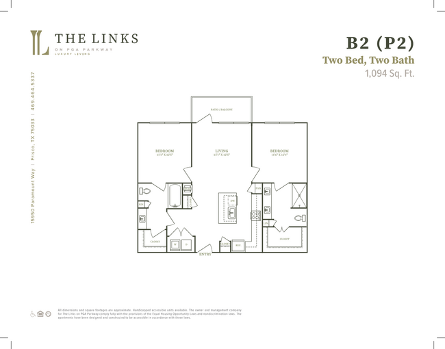 Floorplan - The Links on PGA Parkway - Phase II