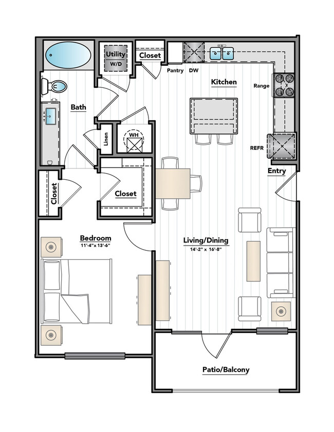 Floorplan - City Heights at College Station