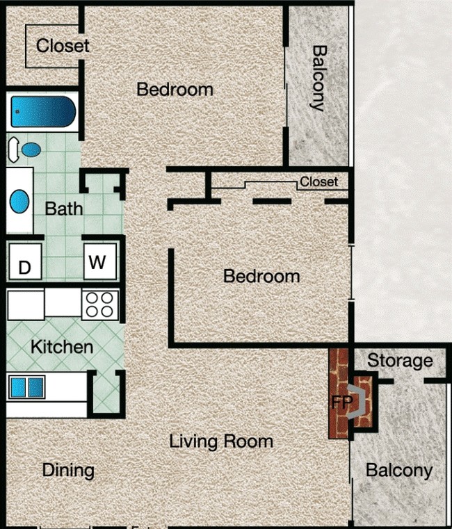 Floorplan - Copper Hill