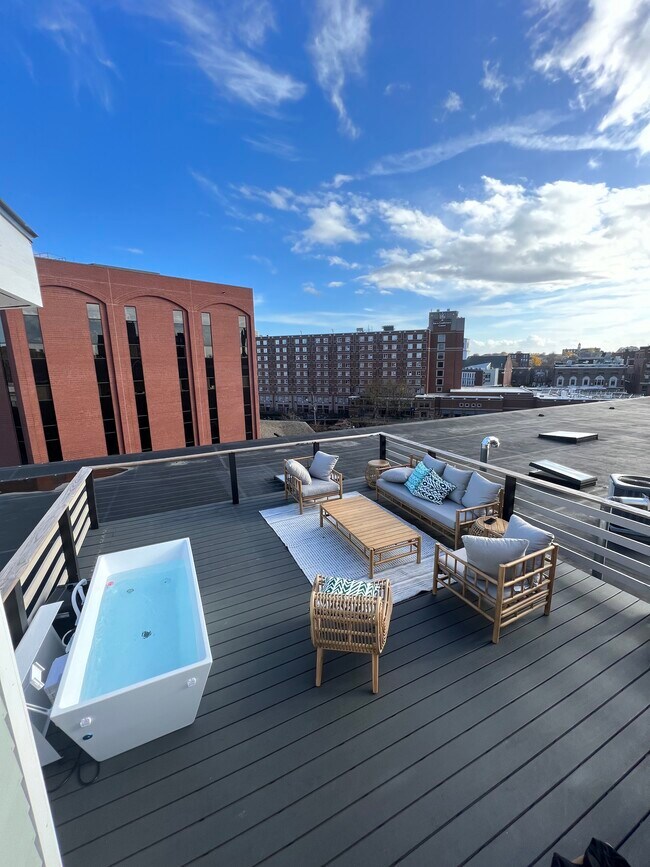 private roof deck - 17 Kearney Sq