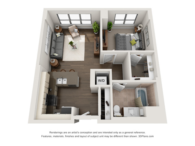 Floorplan - The Madison at Racine