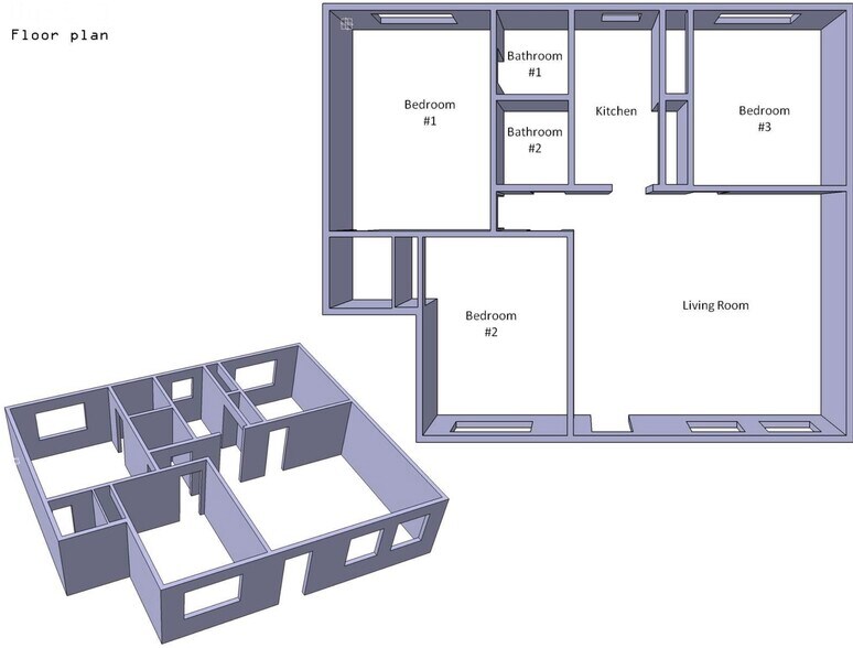 Floor plan - 1924 Park Grove Ave