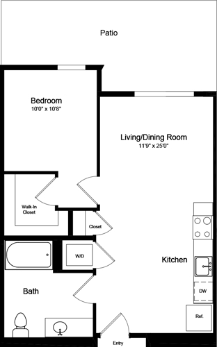 Floorplan - Potrero 1010