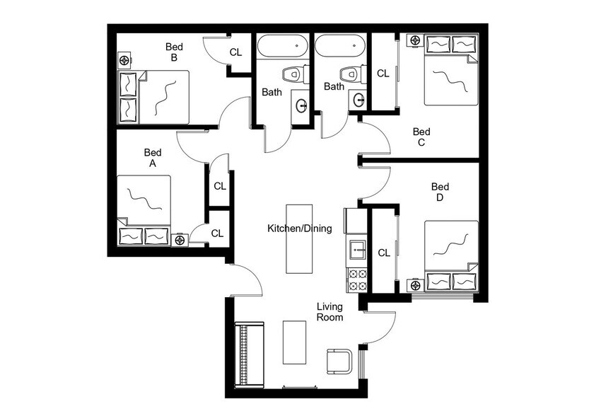 Building Photo - Room in Shared 4 bed/2 bath home in Dupont Circle
