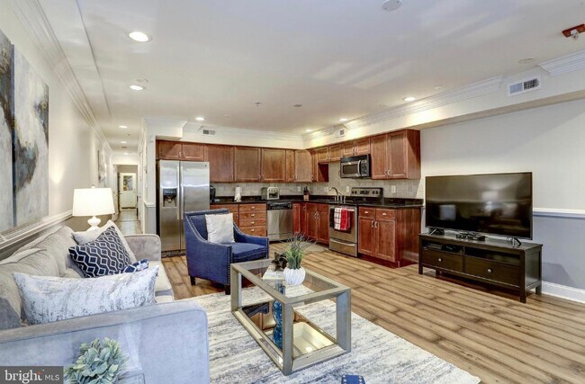 Kitchen and Living Space - 1430 Newton St NW