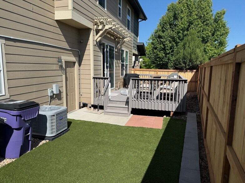 Back porch - 10777 E 28th Pl