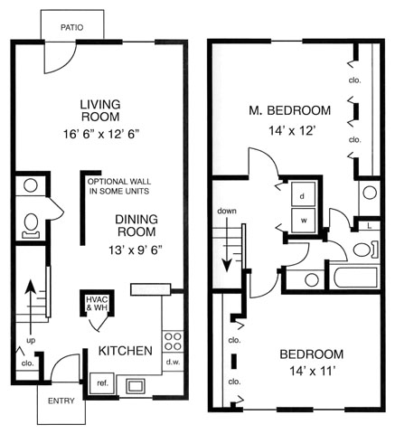 Dogwood - River Mews Apartments and Townhomes