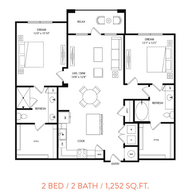 Floorplan - Tessa at Katy