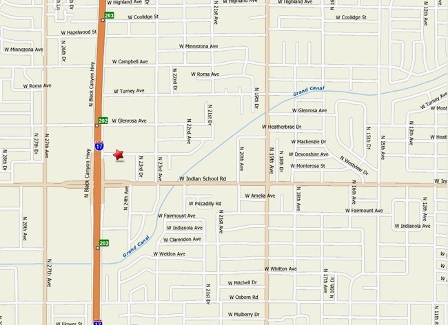 Map - Devonshire Apartments