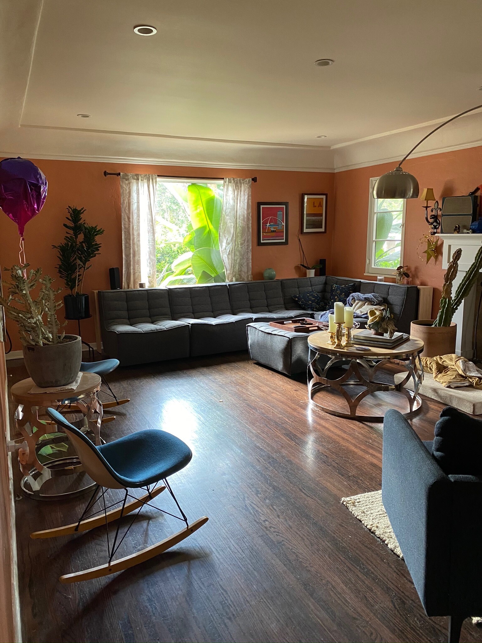 Living Room looking East - 855 S Curson Ave