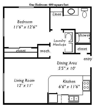 1BR/1BA - Wyndam Place Senior Residence - Hays