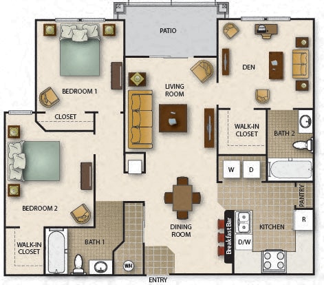 Floorplan - Vista Park Senior Living