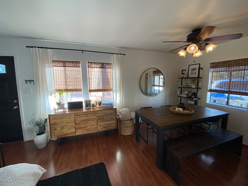 Living Room and Dining Area - 1538 Penmar Ave