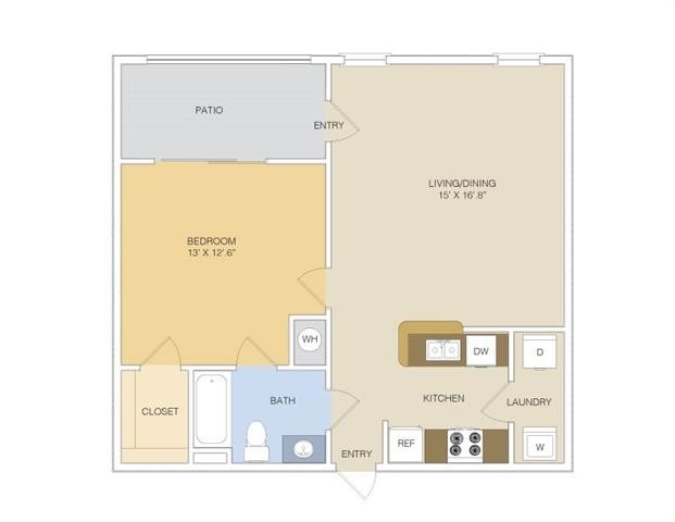 Floorplan - Artesian on Westheimer