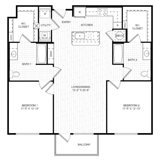 Floorplan - The Riley