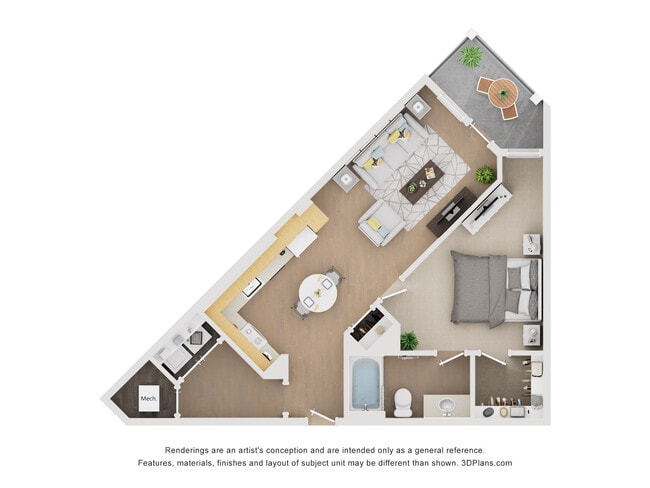 Floorplan - Ridge Road Flats