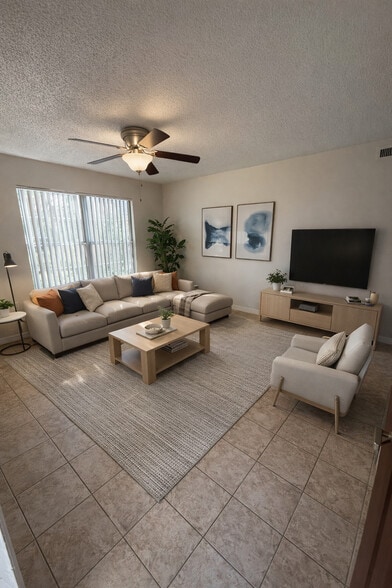 Living Room - Winding Lane Apartments