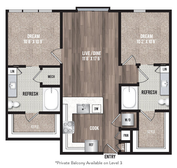 Floorplan - Victor Prosper