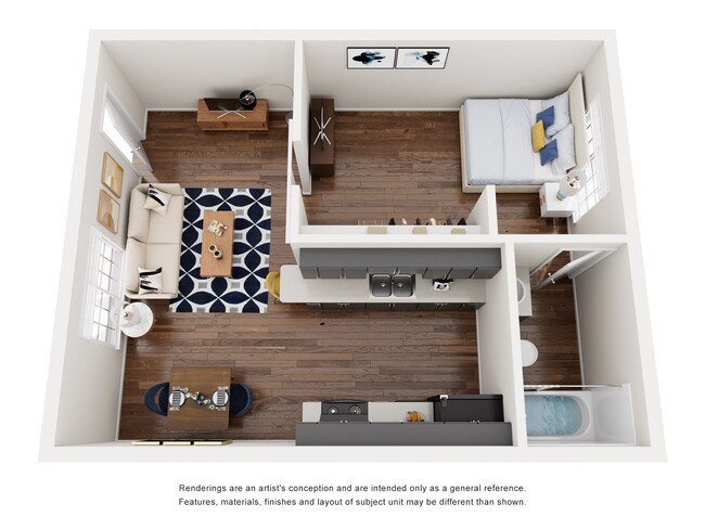 Floorplan - Arrow Apartments
