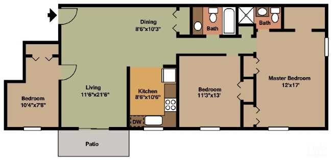 Floorplan - The Villages of Lancaster Green