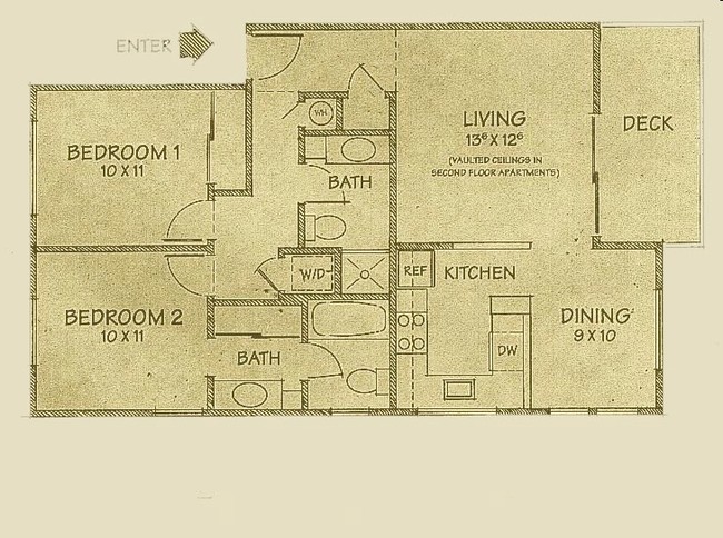 2BR/2BA - Laureate Court