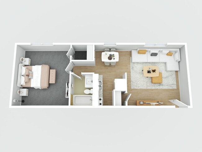 Floorplan - South Terrace Apartments
