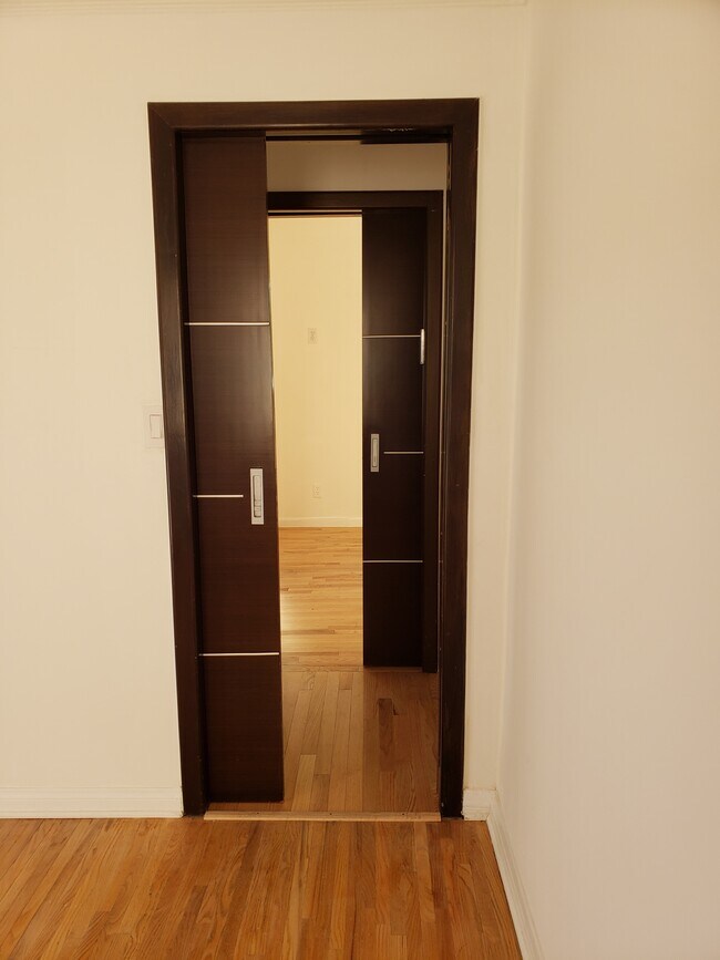 Pocket doors - 466 S Wetherly Dr