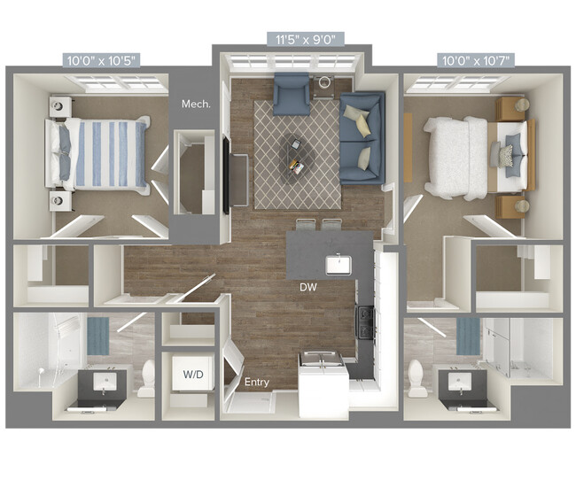 Floorplan - Avalon Harrison