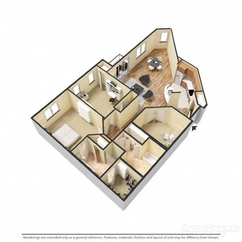 Floorplan - Glacier Valley at Reston Heights