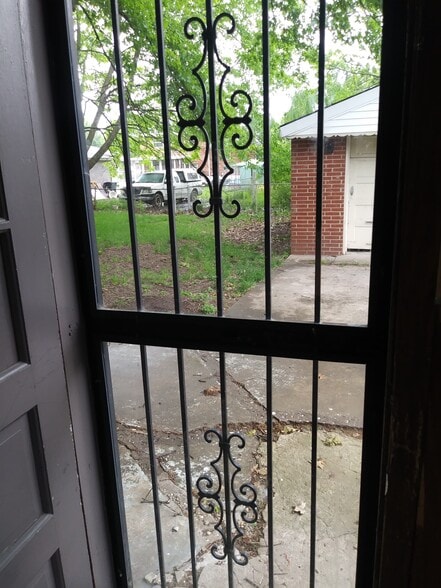 Back door - 4113 Wooded Way