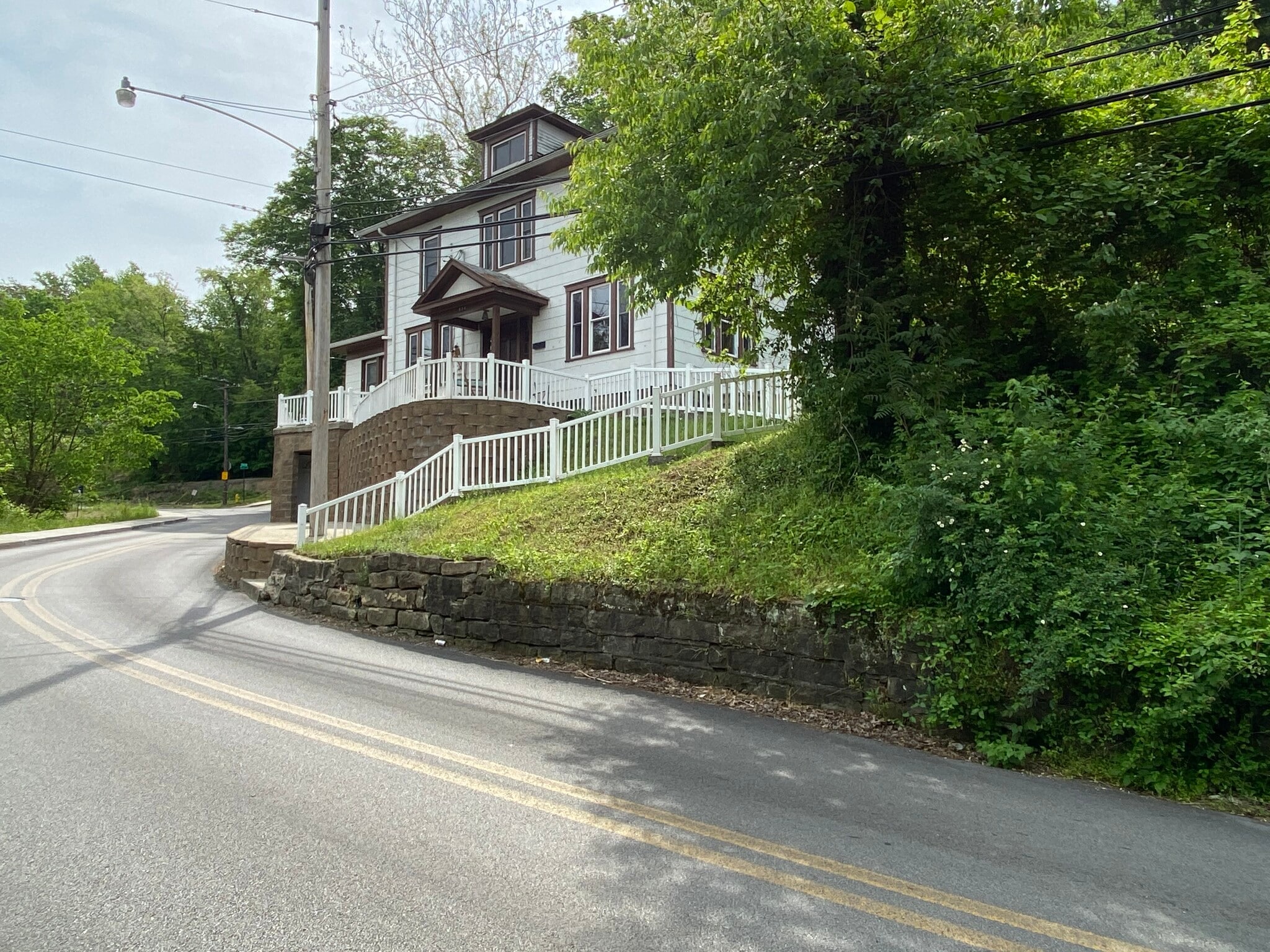 View from College Avenue - 834 College Ave