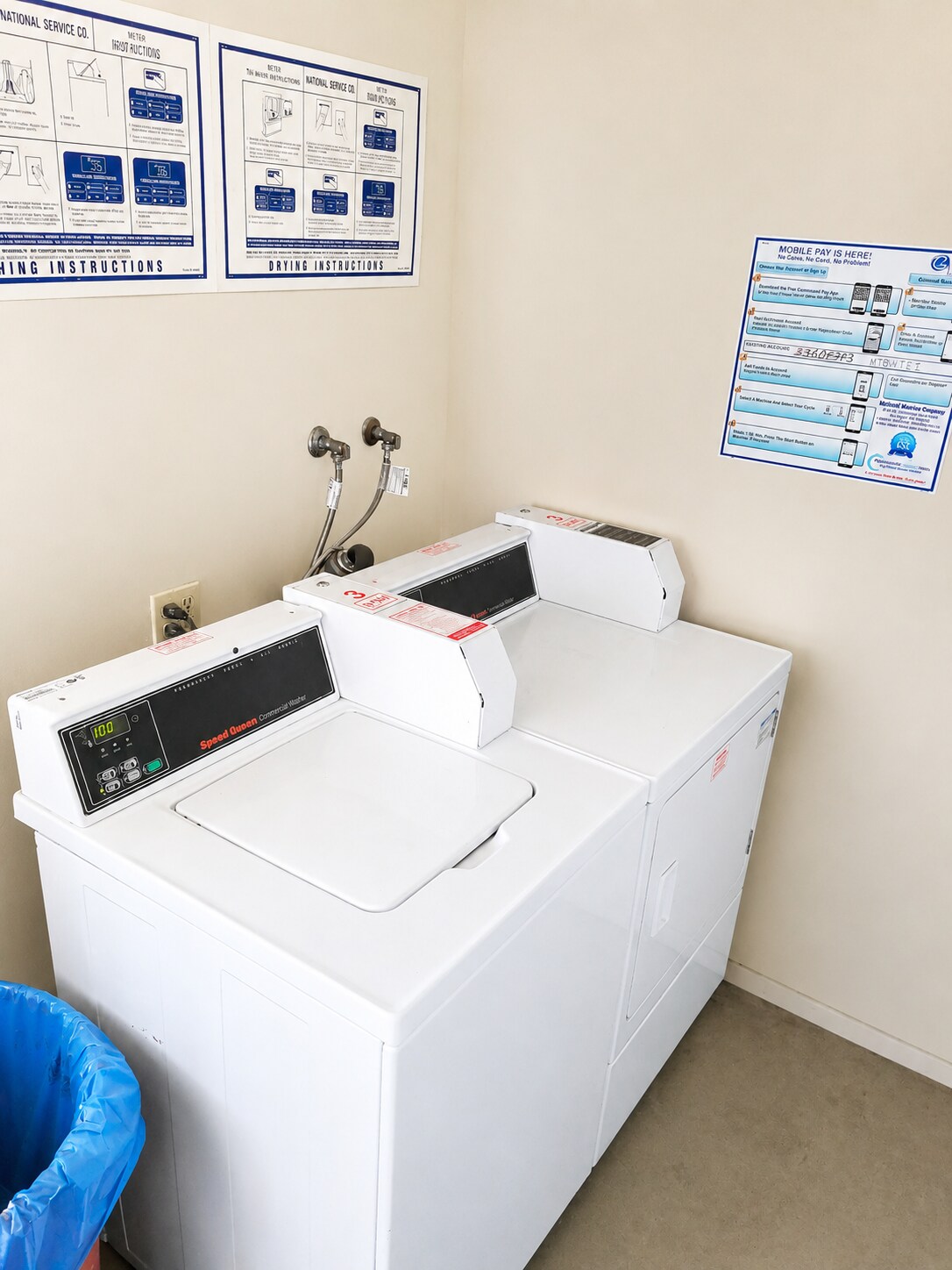 Convenient onsite laundry area located next to the unit. - 339 E Taft Ave