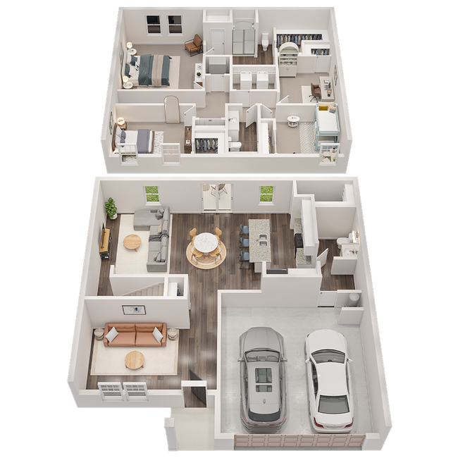 Floorplan - The Nexus at Kingsland Heights