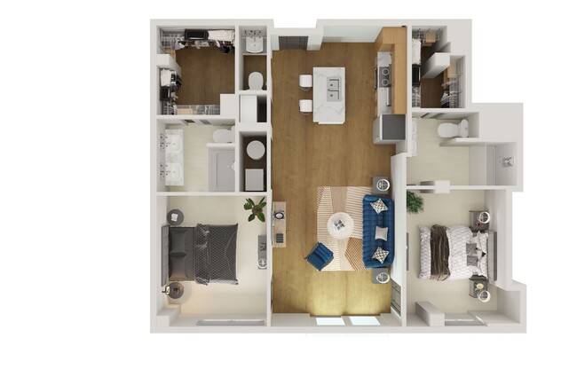 Floorplan - Overlook at RiverPlace