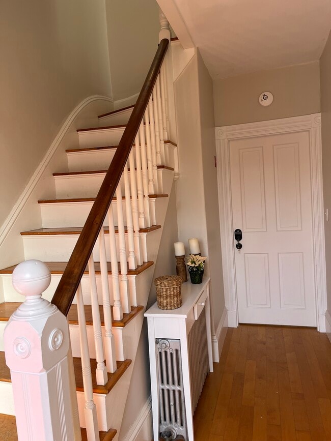 Foyer and Front Door of Unit A - 35 Lincoln Ave