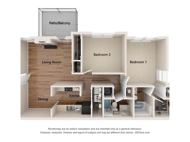 Floorplan - Littlestone Apartments