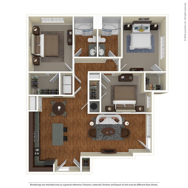 Floorplan - Springs at Egan Drive