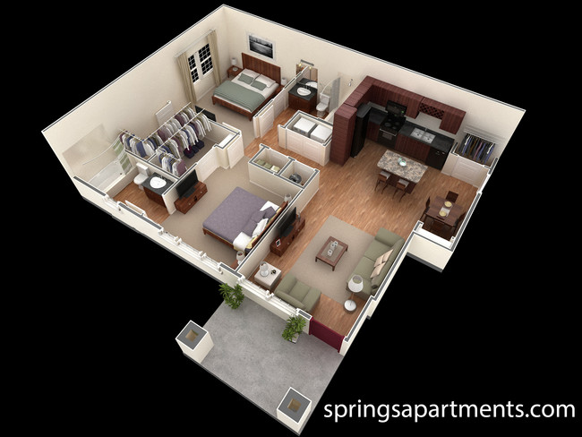 Floorplan - Springs At Weber Road