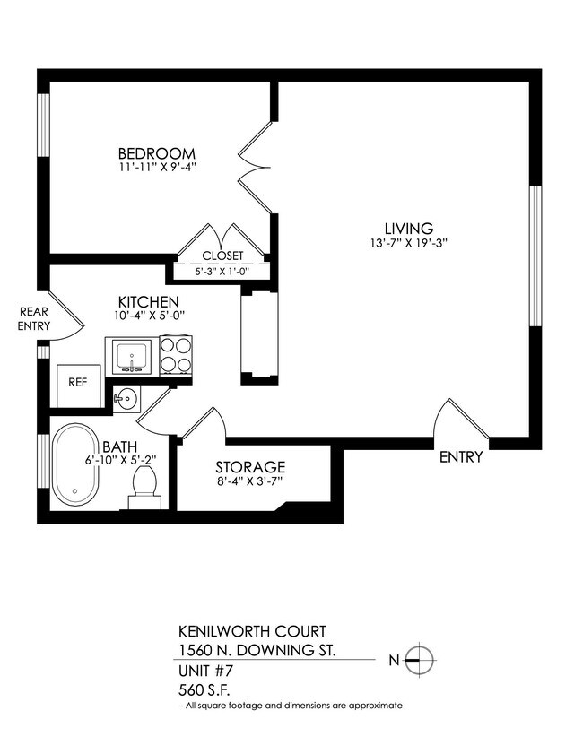 Floorplan - Kenilworth Court