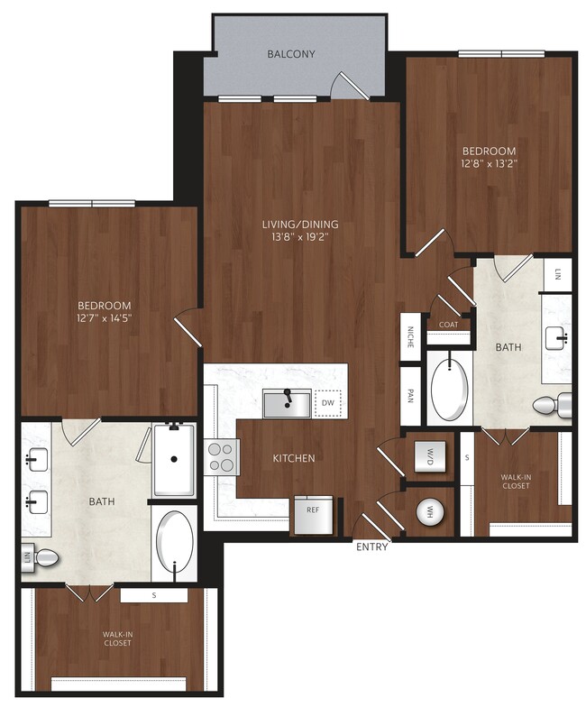 Floorplan - The Park at Katy Trail
