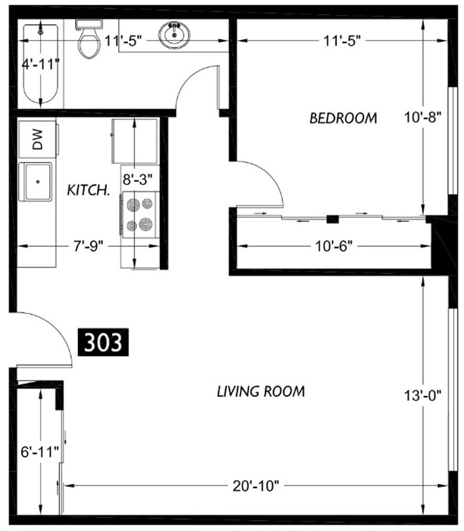 Interior Photo - The Puget Vista Apartments